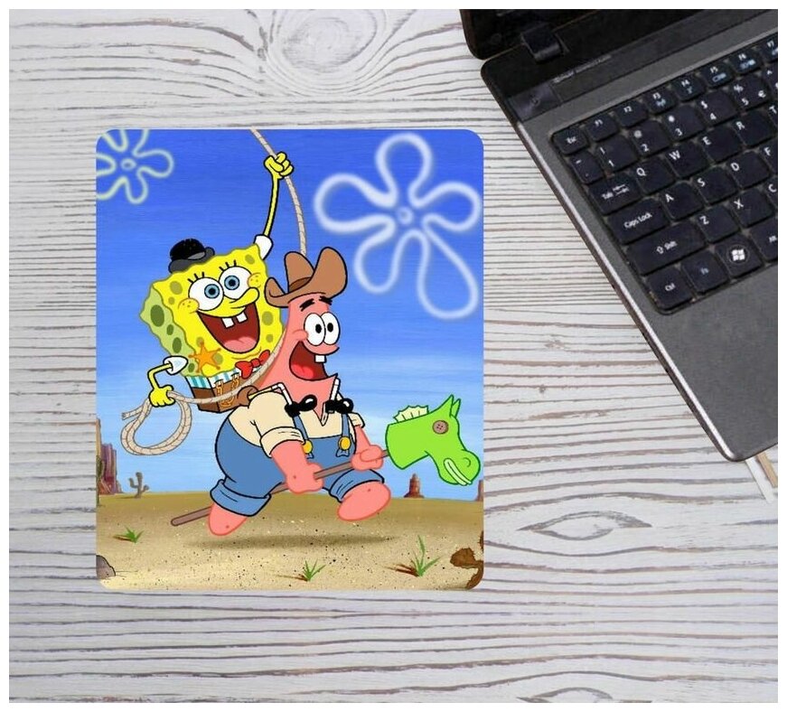 Коврик для мыши Губка Боб, SpongeBob №12