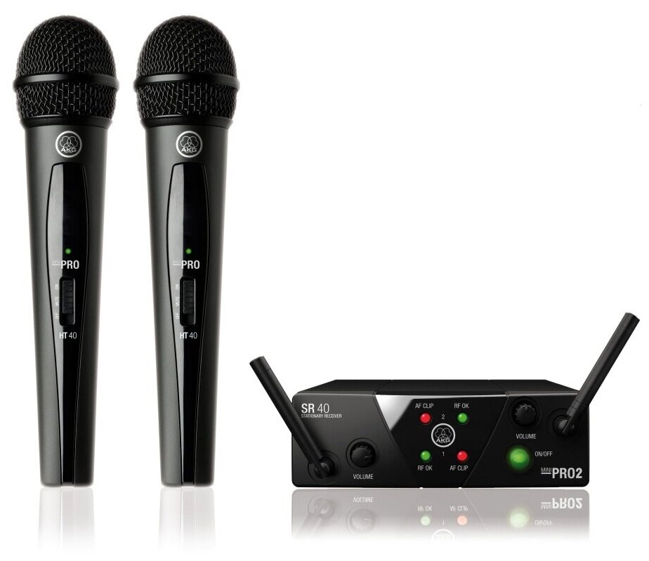 Микрофон AKG WMS40 MINI2 VOCAL SET, US25AC