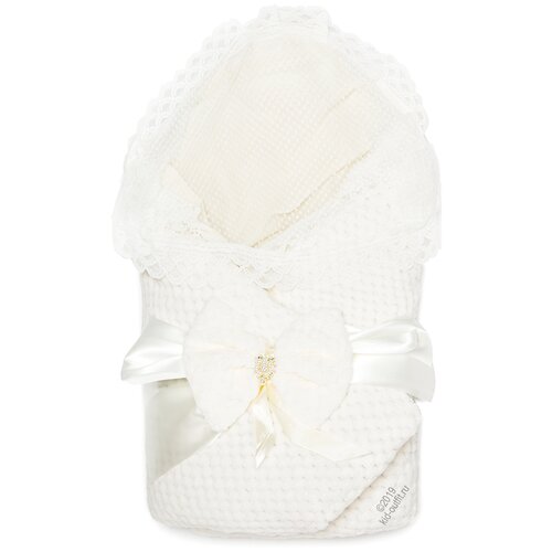 Комплект на выписку «Облачко» (молочный)