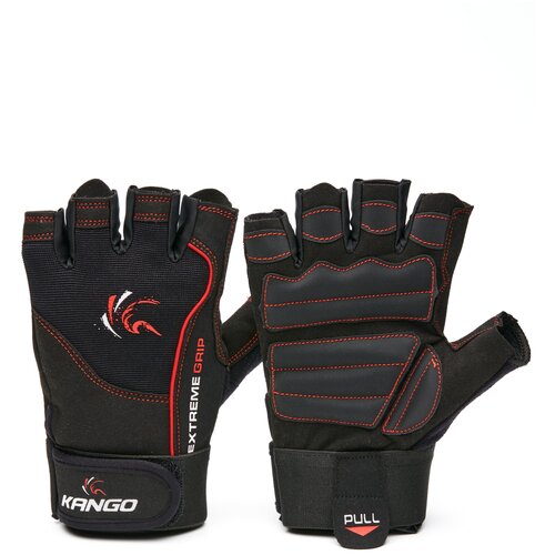 Перчатки для фитнеса Kango WGL-102 Black/Red S