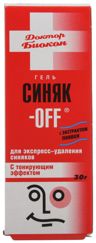 Синяк-OFF гель тонирующий 30 г БИОКОН - фото №2