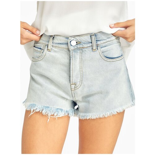 фото Шорты джинсовые с необработанным краем emma & gaia ru 42 / eu 26 / 26