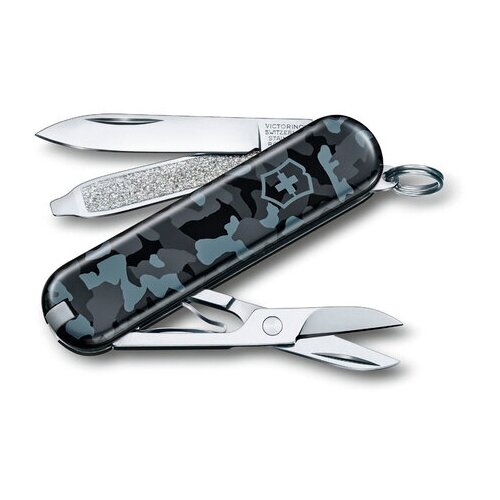 Нож Victorinox Classic, 58 мм, 7 функций, морской камуфляж