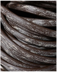 Ротанг искусственный ROTANGOV, ротанг для плетения Полутрубка 5кг 6 мм, цвет Тертый шоколад