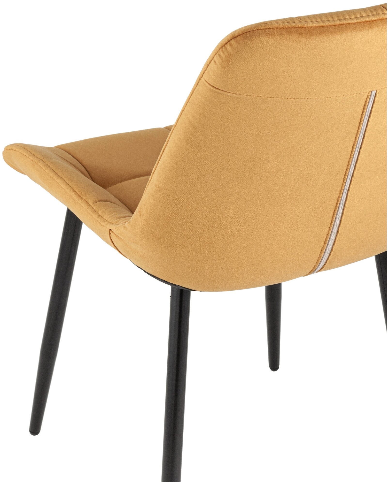 Комплект стульев для кухни 2 шт Флекс оранжевый - фотография № 5