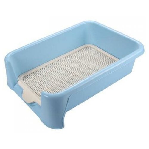 Туалет для собак Triol сетка в комплекте голубой 400400155мм 4663₽