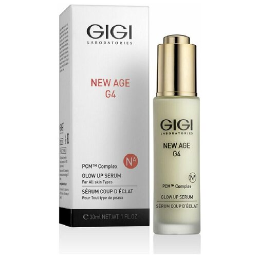 GIGI New Age G4 Glow Up Serum Сыворотка Сияние, 30мл сыворотка для сияния кожи лица new age g4 glow up serum 30мл