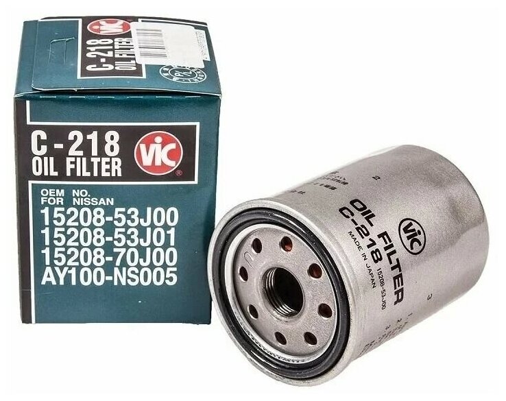 C-218 VIC Фильтр масляный VIC C218 | цена за 1 шт