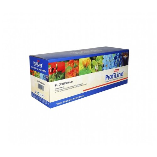 Картридж ProfiLine PL-CF360X №508X, 12500 стр, черный картридж profiline pl cf360x 508x 12500 стр черный