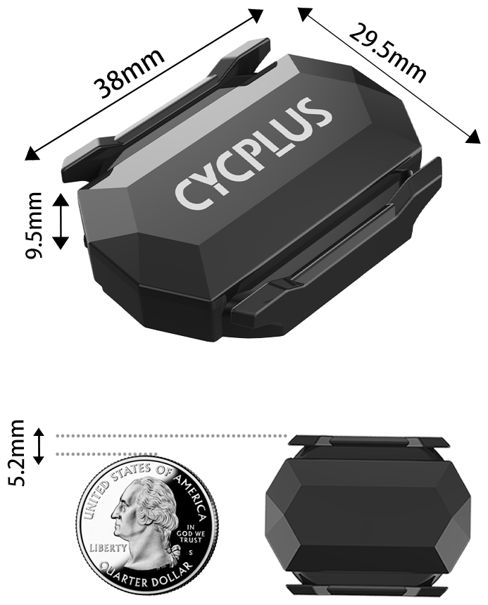 Cycplus. Датчик скорости и каденса C3