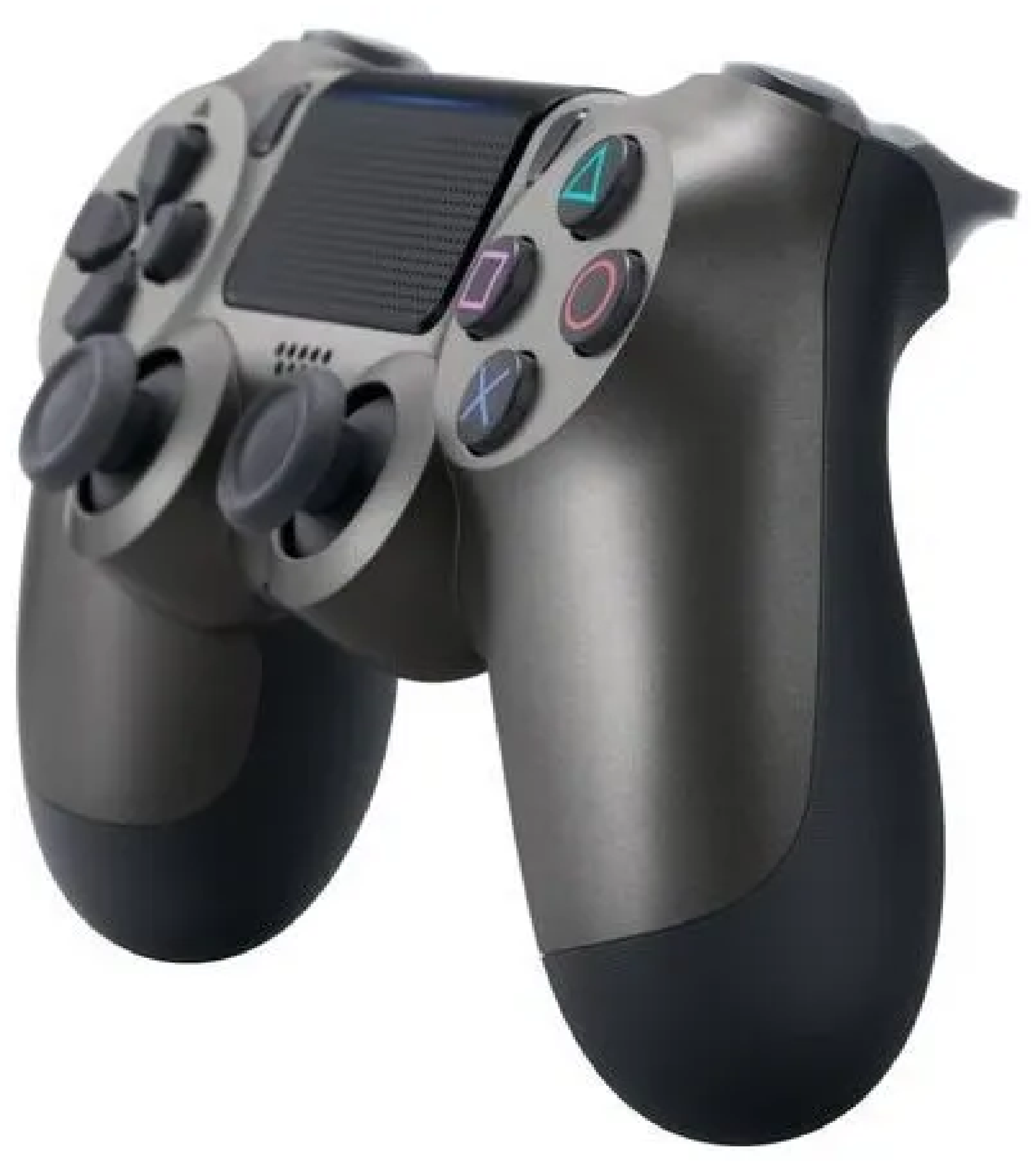 Геймпад-Джойстик для Playstation 4 беспроводной Wireless Controller / Блютуз контроллер PS4 (серый металлик)
