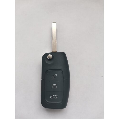 Ключ Ford Focus (форд фокус 2 ключ зажигания ) выкидной 3 кнопки. Европейский 433 MHZ