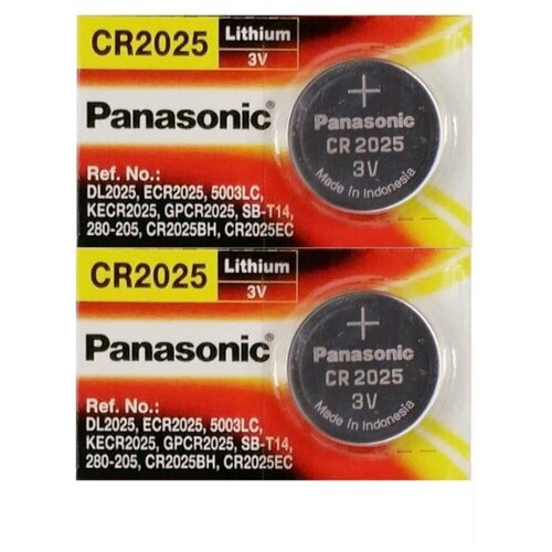 Батарейка cr2025 Panasonic 2шт батарейка cr2025 dl2025 panasonic 1шт