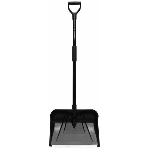 Лопата снеговая снежная королева в сборе алюминиевый черенок 1000мм ручка Атлант D-32