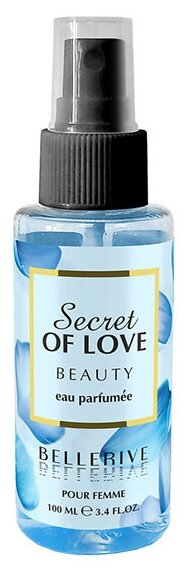 Bellerive Женский Secret of Love Beauty Душистая вода (eau parfumee) 100мл