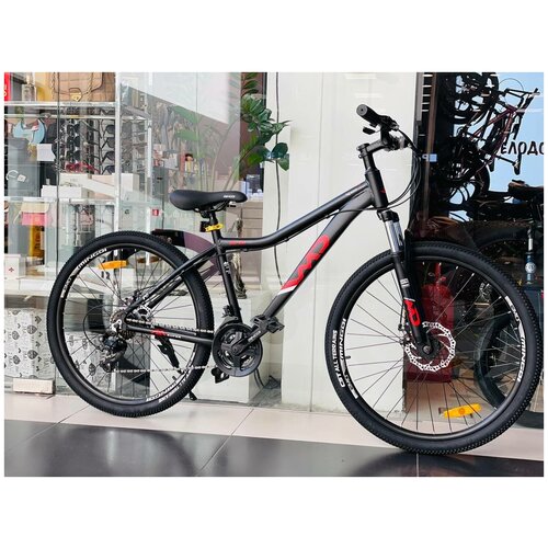 Горный женский велосипед Mingdi 26 черныйкрасный 1799000₽