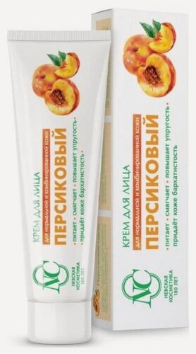 Изображение товара Крем для лица Невская Косметика Персик, питательный, 40 мл