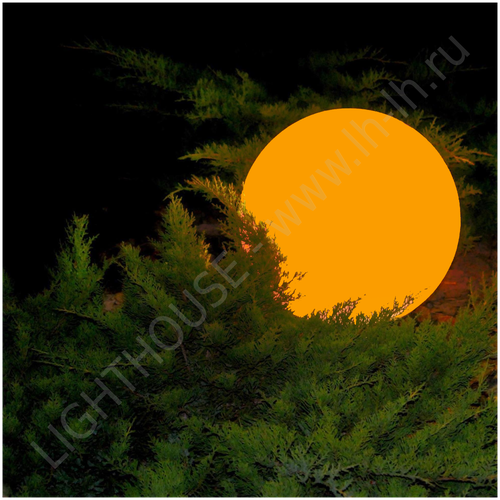 Уличный светильник шар Moonlight 30 см 220V RGB_YM