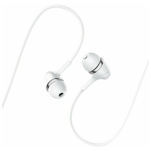 Наушники Hoco M76 проводные вакуумные микрофон Jack 35 мм 12 м белые 46700₽