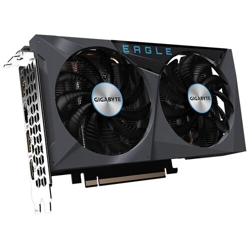 Видеокарта Gigabyte GeForce RTX 3050 Eagle OC 8G PCI-E 40 8192Mb 14000MHz 128-bit 2xHDMI 2xDP HDCP GV-N3050EAGLE OC-8GD 2738000₽