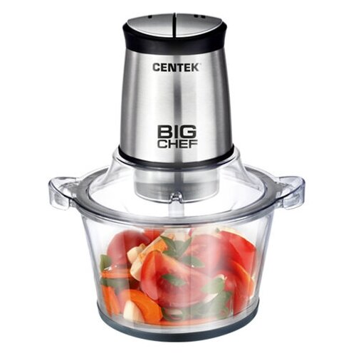 Измельчитель Centek CT-1394 стекло 600 Вт 15 л серебристый 3055300₽