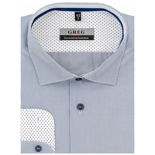 фото Рубашка greg, размер 174-184/40, белый