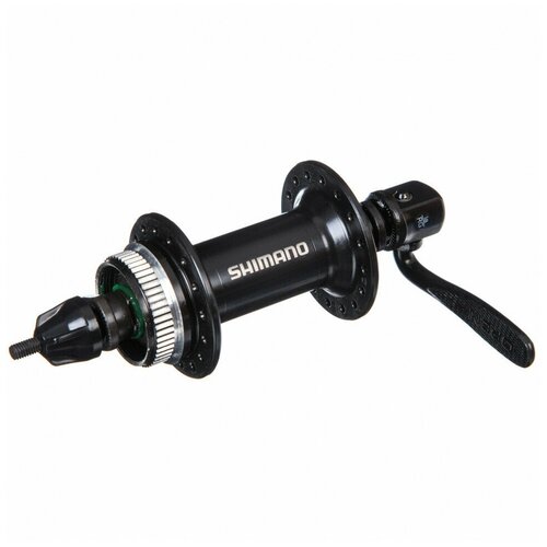 Втулка передняя Shimano Altus HB-MT200, , 32H, 100 мм OLD, ось 9 мм, QR: 133 мм, дисковый, под ротор Center Lock, 31012331