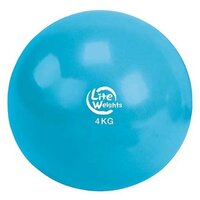 Медбол LITE WEIGHTS 4кг 1704LW, голубой