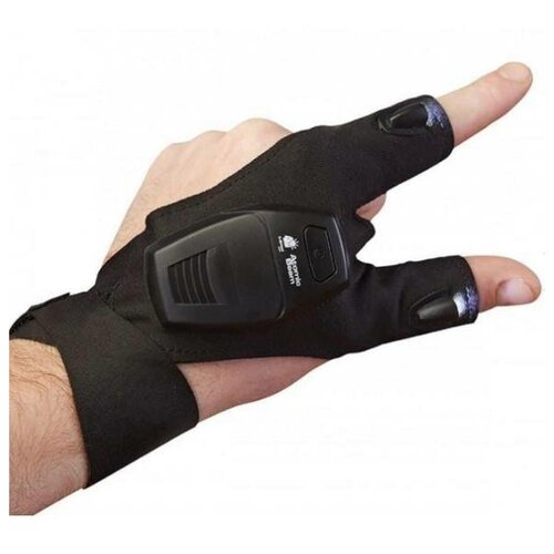 Фонарик перчатка LED (фонарь-перчатка) со встроенной подсветкой 1 шт