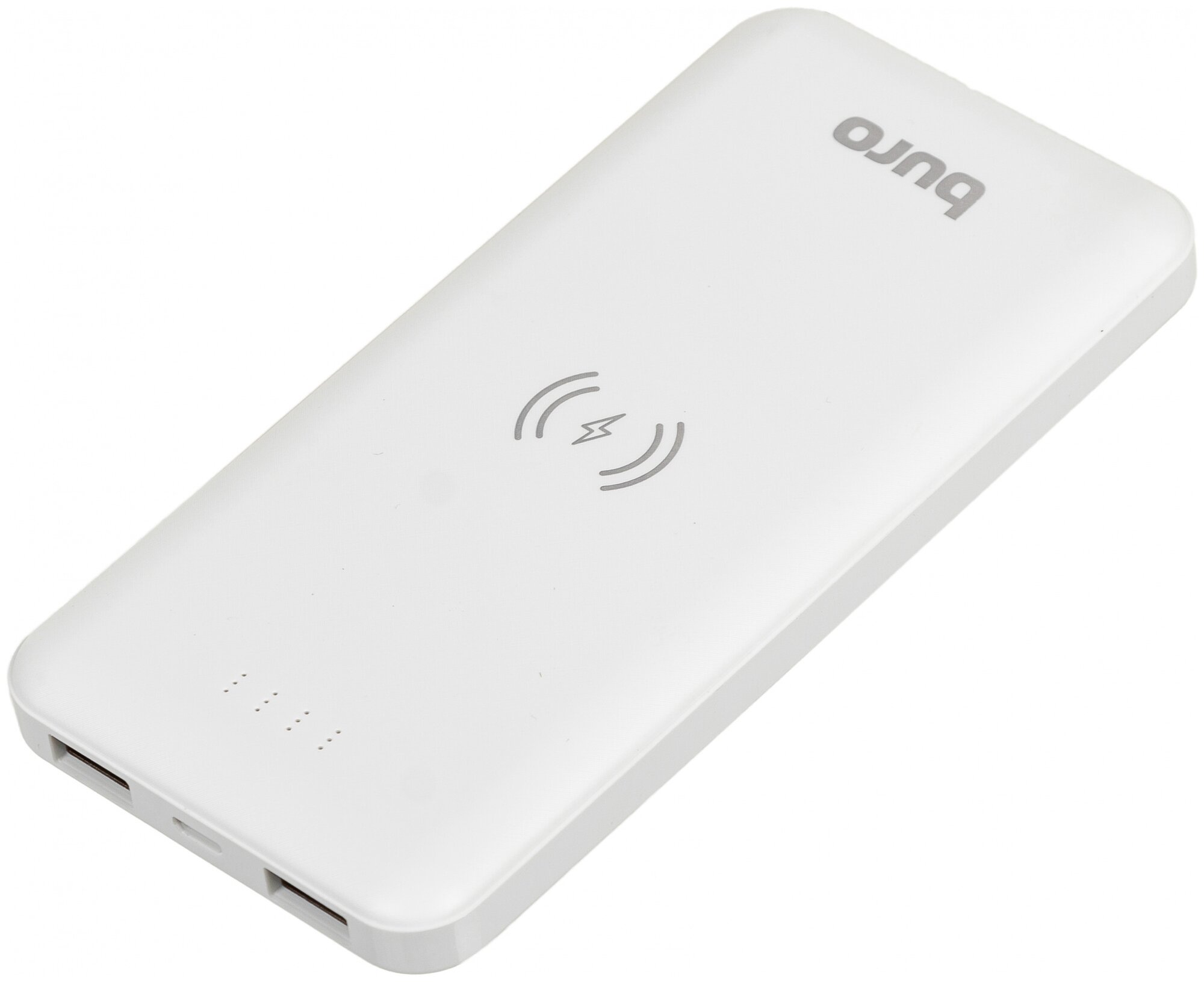Мобильный аккумулятор BURO BPW10E белый (bpw10e10pwt) - фото №2