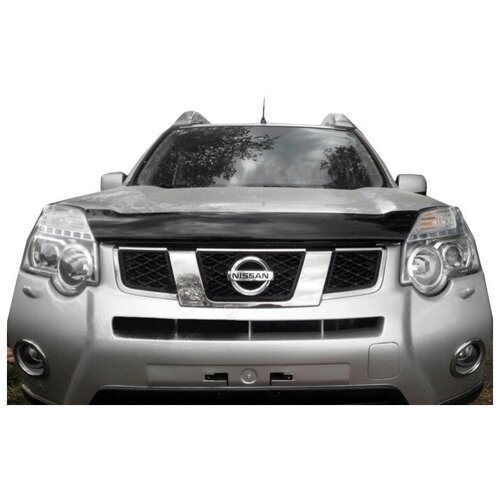 SIM Дефлектор капота темный NISSAN X-TRAIL 2007-2014 / Ниссан Х Трейл