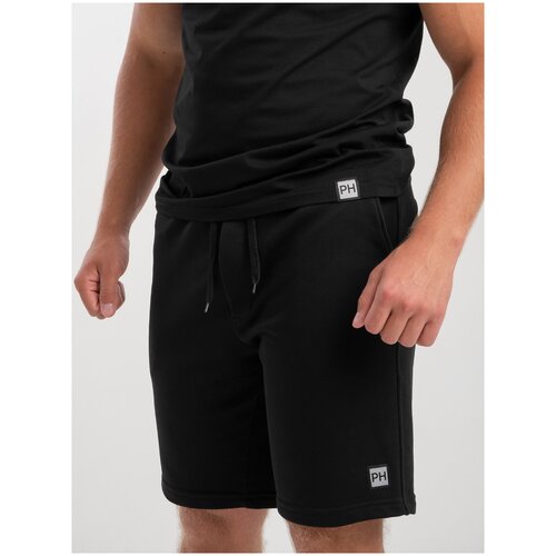 фото Шорты мужские черные, размер 48 (m) ph - pullover hoodie