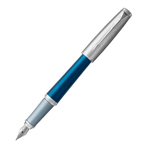Parker urban premium - dark blue ct, перьевая ручка, f ручка перьевая parker urban core f309 nightsky blue ct перо f 1931598