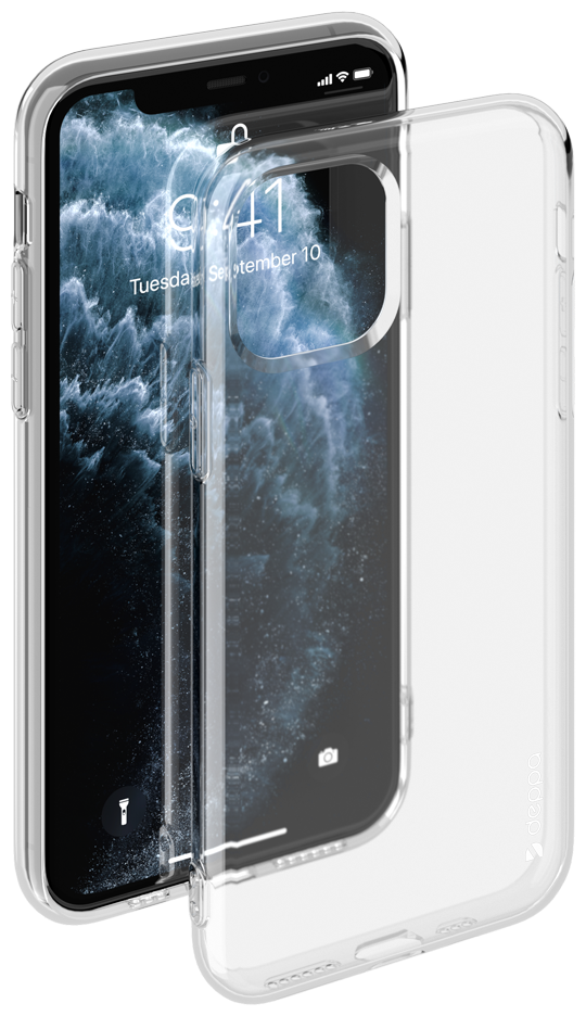 Чехол Deppa Gel Case для Apple iPhone 11 Pro, прозрачный, картон - фото №4