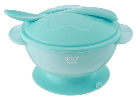 Набор детской посуды Roxy-kids 3 предмета голубой