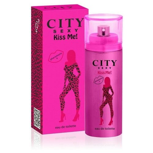 Туалетная вода женская City Sexy Kiss Me, 60 мл 7085779