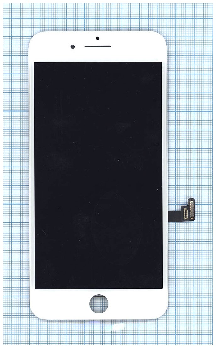 Дисплей для Apple iPhone 8 Plus в сборе с тачскрином (Foxconn) белый