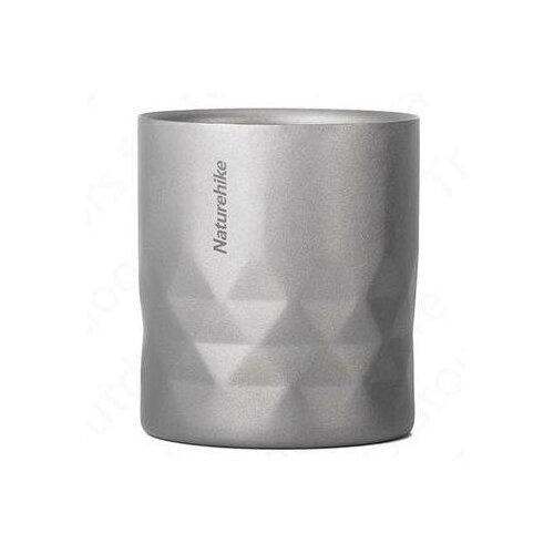 Кружка Naturehike Double-Layer Titanium Cup 280 ml Titanium