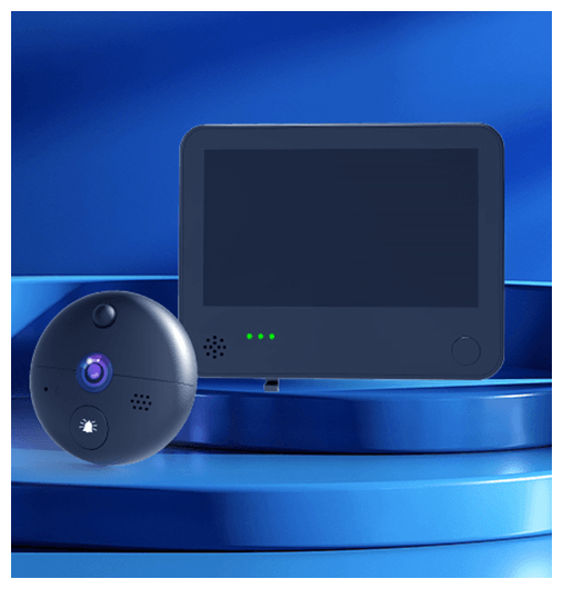 Видеодомофон Nayun Умный дверной глазок с монитором Smart Video Intercom NY-PDV-01