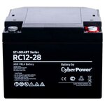 Battery CyberPower Standart series RC 12-28 / 12V 28 Ah - изображение