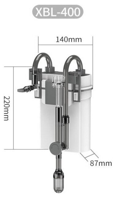 Аквариумный навесной фильтр SUNSUN XBL-400 (до 80л.)
