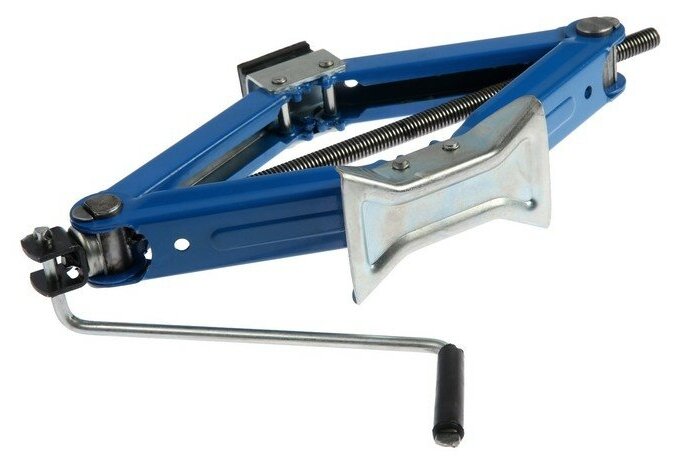 Тундра Домкрат ромбический тундра, с резиновой опорой, высота подъема ...