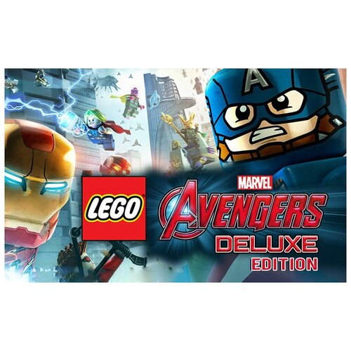 LEGO Marvel Avengers. Deluxe Edition, электронный ключ (активация в Steam, платформа PC), право на использование lego marvel avengers season pass электронный ключ dlc активация в steam платформа pc право на использование warn 1289