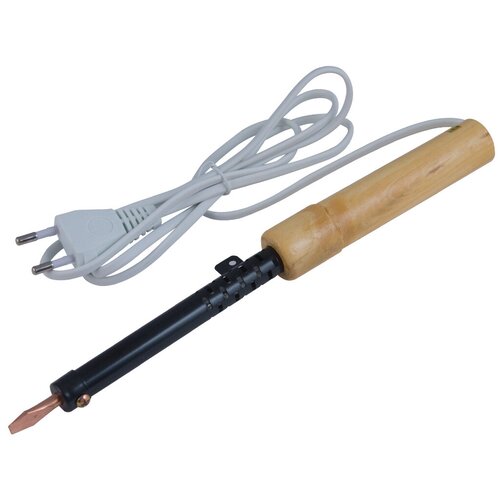 Паяльник Belsis BSI0460 60 Вт классическая деревянная ручка Жало лопатка медный сплав Спиральный нагреватель 57500₽