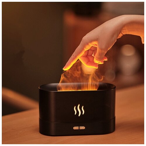 Увлажнитель воздуханочник пламякамин арома масло в комплекте 339900₽