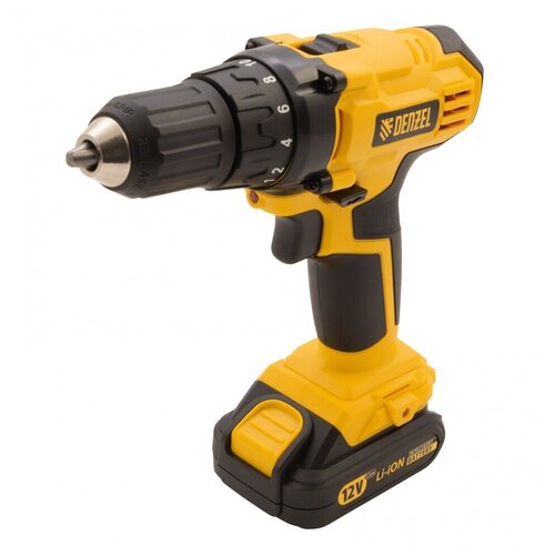 Аккумуляторная дрель-шуруповерт Denzel CDL-IB-12-02 26111 804600₽