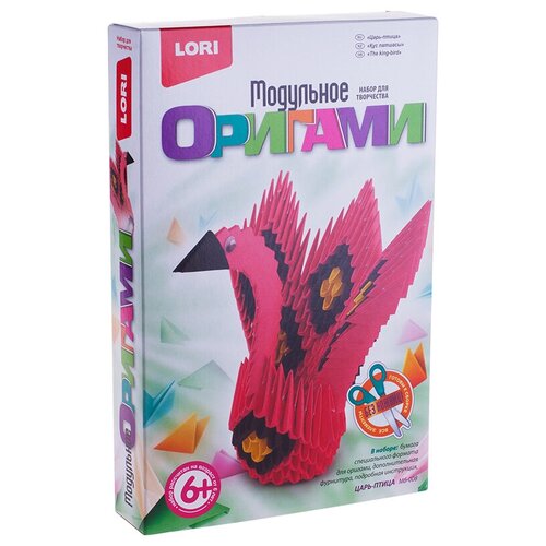 фото Модульное оригами lori "царь-птица", картонная коробка lori 181924
