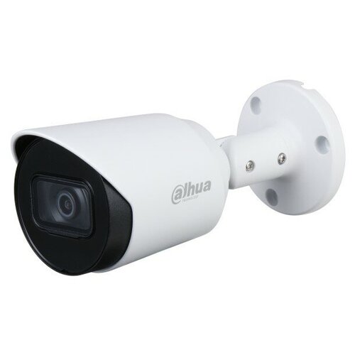 Уличная Видеокамера 2Мп мультиформатная TVI/AHD/CVI/CVBS с ИК-подсветкой цилиндрическая IP67 для дома, дачи и офиса Dahua DH-HAC-HFW1200CP-0280B