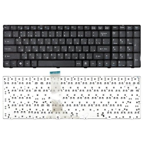 Клавиатура для ноутбука MSI A6200 CX605 CR630 CX705 черная 2570₽