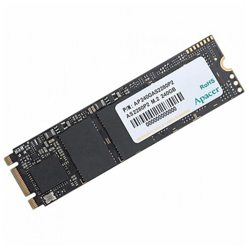 Жесткий диск SSD Apacer M.2 2280 480GB Apacer AS2280P4 Client SSD